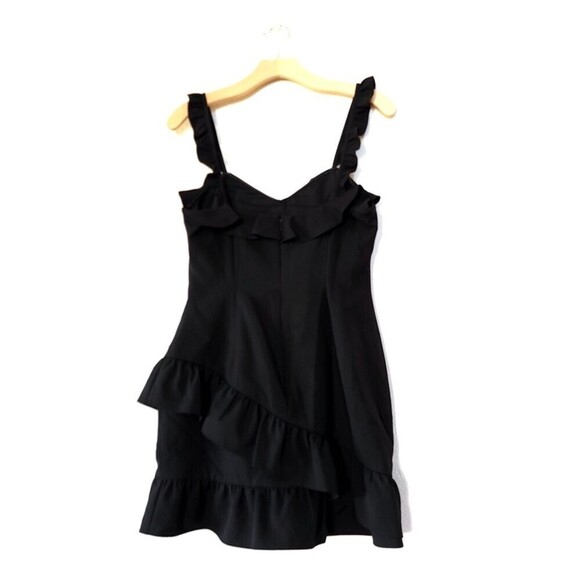 NWT Lovers and Friends Nicolette Ruffled Mini Dress Lolita Coquette Romantic - Picture 7 of 10